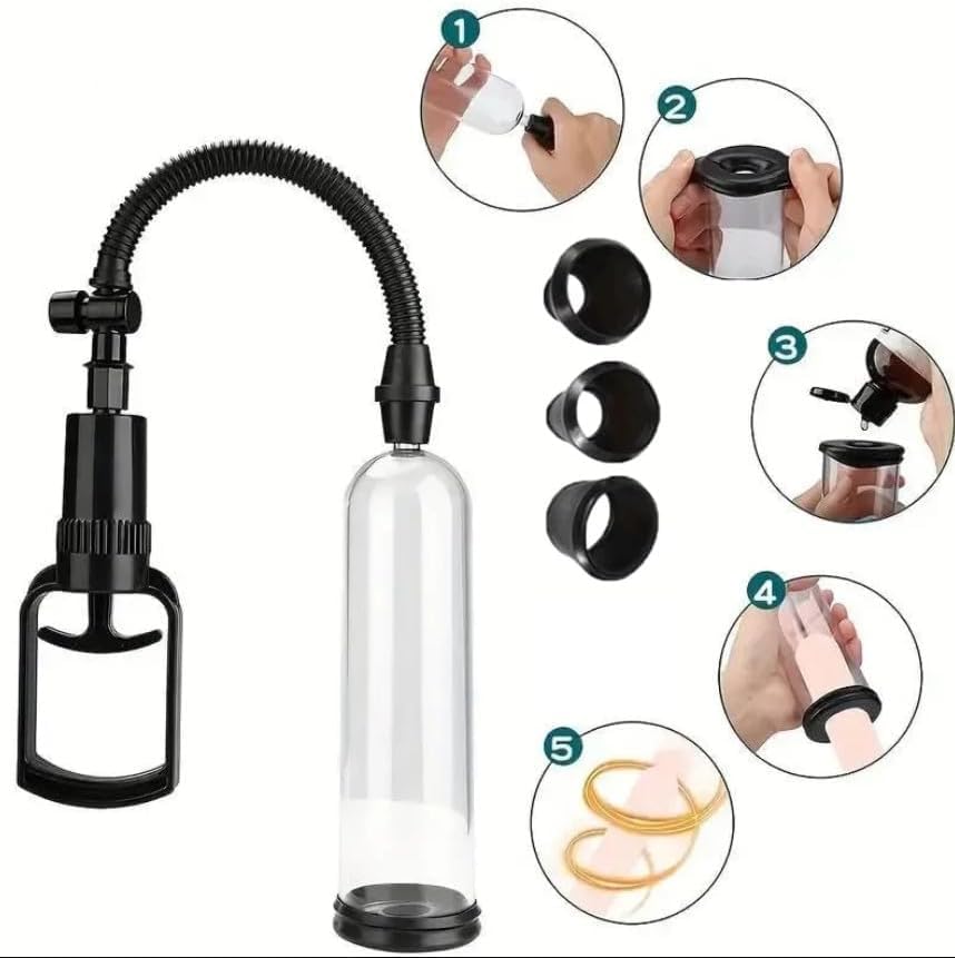 Men's Growth Pump with Strong Suction Vacuum Pump with ED Screen Powerful photo 7
