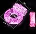 7 Vibrating Functions Stretchy Cock Ring (Purple)
