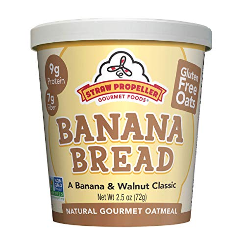 Straw Propeller Gourmet Foods GlutenFree Oatmeal And Muesli 12Packs