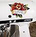 Love Bird Tattoo Art Style Vinyl Decals for Kitchen Mixers