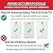 Tading Kids Case for Samsung Galaxy Tab 4/3/3 Lite 7.0 inch Tablet, Lightweight Shockproof EVA Foam Super Protection Stand Cover for SM T230 P3200 T110 (Not Fit Samsung Galaxy Tab 3/4 10.1
