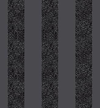 Glitterati Kleine Beads Streifen Glitzer Vinyl Tapete Schwarz Full Roll Amazon De Baumarkt