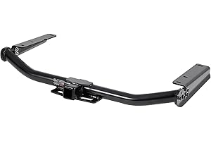 VEVOR Class 3 Trailer Hitch, 2-Inch Receiver, Compatible with 2014-2019 Toyota Highlander, Q345B Steel Tube Frame, Multi-Fit Hitch to Receive Ball Mount, Cargo Carrier, Bike Rack, and Tow Hook, Black
