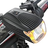 Meilan Cree LED Bike Light, USB Rechargeable Bicycle Headlight,Automatic Light System,Yellow Daytime Light, Flashlight, Waterproof and Easy To Instal