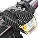Meilan Cree LED Bike Light, USB Rechargeable Bicycle Headlight,Automatic Light System,Yellow Daytime Light, Flashlight, Waterproof and Easy To Instal