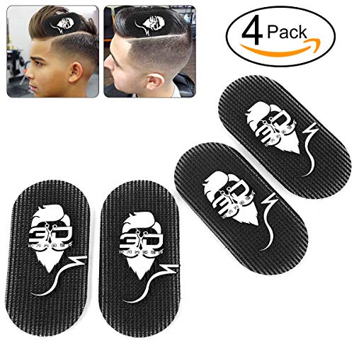 Upgrade wider Baber Hair Gripper, Barber Hair grippers, Hair grippers for Barber,Black color, 4 pack