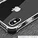 MATEPROX Compatible with iPhone Xs Case Compatible with iPhone X Case Clear Hybrid TPU Hard Cover with Thin Shockproof Bumper Protective Case (Black)