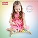 KidzLane My First Xylophone for Kids | 8 Song Learning Cards, Rubber Tip Mallet, Wooden Base Ages 18M+