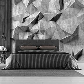 Wall Mural Black and White Industrial Buildings Removable Self-Adhesive Large Wallpaper - 66x96 inches
