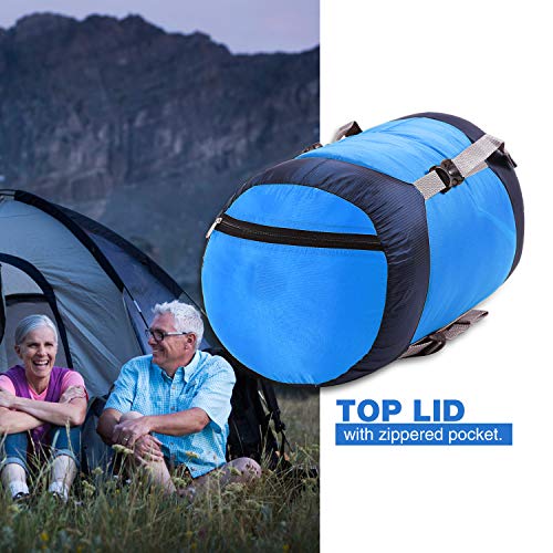 REDCAMP Nylon Compression Stuff Sack, Lightweight Sleeping Bag