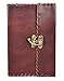 RUSTIC TOWN Leather Diary With Lock - Unlined Notebook and Journals to Write in