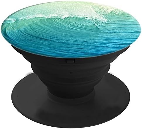 Expanding Stand and Grip for Smartphones and Tablets Multi-Function Holder(Galaxy S7, S7 Edge, iPhone SE / 5 / 5S / 6 / 6+ /6S / 7 / 7+ /iPad / IPad Mini) (Waves)
