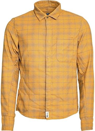 ROJK Superwear Wanderer Flannel Shirt - Men's Sea buckthorn, XL