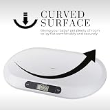 Marco Paul 20kg Digital Baby Scale for Infants & Pets - White view 8