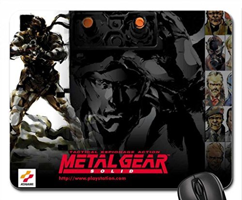 Metal Gear Solid Mouse Pad, Mousepad (10.2 x 8.3 x 0.12 inches)