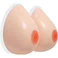 IVITA One Pair Self Adhesive Silicone Breast Forms for Mastectomy Crossdresser Prosthesis Transgender Cosplay