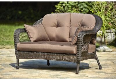 Gazebo Penguin 477848 Rattan Loveseat