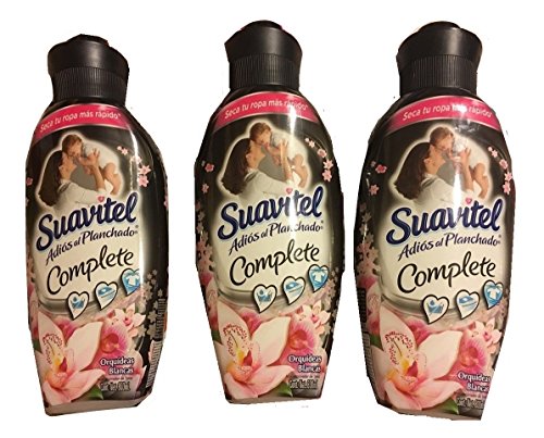 Suavitel Complete 800Ml White Orchids 3-Pack