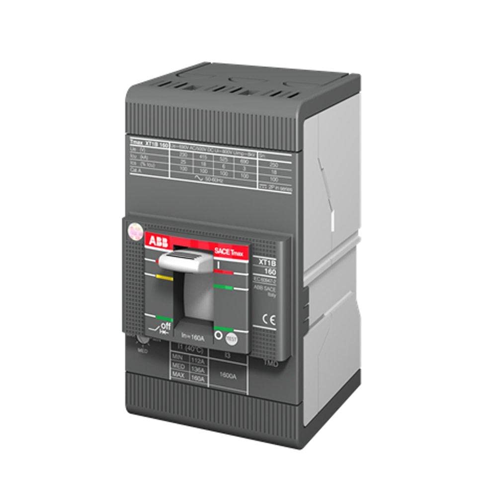 ABB XT1B 160 TMD 80-800 3p F F Tmax XT 1B 160 Fixed 3 Pole, Front Terminals, Thermomagnetic Release (ABB1SDA066806R1)