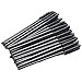 100/200 PCS Disposable Eyelash Mini Brush Mascara Wands Applicator Makeup (Black)