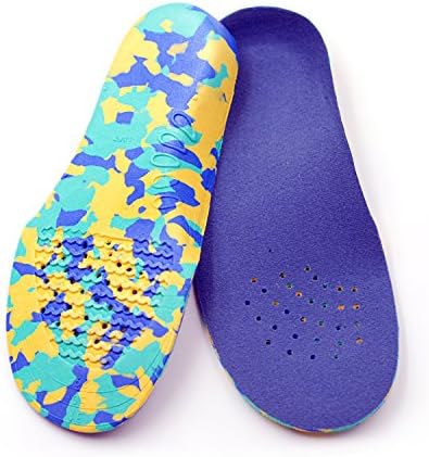 WUJI Children Orthotic Insole, Kids Flat Feet Remedy and Arch Support Insoles-XL (Age 7 ~ 10)