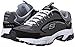 Skechers Sport Men's Stamina Nuovo Cutback Lace-Up Sneaker,Charcoal/Black,9 2E US