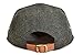 Skyed Apparel Premium 5 Panel Highland Forest Wool Camper Hat with Genuine Leather Strap