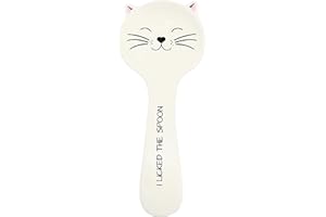 Pavilion - Cat Licked The Spoon - 10 Inch Cat Dolomite Spoon Rest