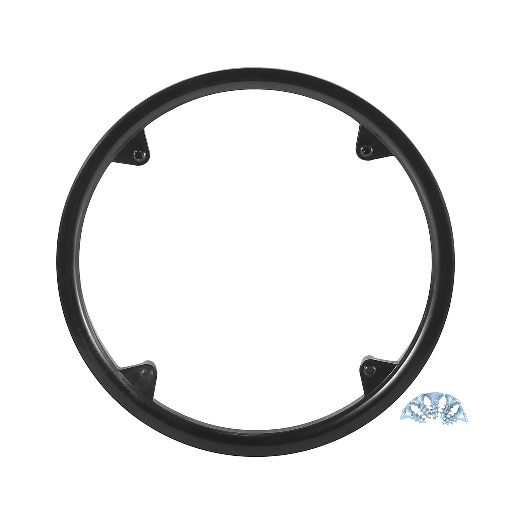 X AUTOHAUX 48 Teeth 12cm Bicycle Crankset Chain Wheel Cover Protector Black