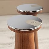 T&G CrushGrind Oblique Black Walnut Salt Mill 20.5cm 11655 Ceramic Mechanism view 4
