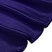 Cabreao Sexy Sleepwear Lingerie Slip Dress Satin Negligee Blue L = US M