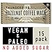 Thunderbird Paleo and Vegan Hiking Food Snacks - Real Food Energy Paleo Bar - Fruit & Nutrition Nut Bars - No Added Sugar, Grain and Gluten Free, Non-GMO, 15 Pack (Hazelnut Coffee Maca)