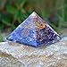Energy Generator Orgone Amethyst David Star Orgonite Pyramid - All-Healer Crystals to Soothe you Mind and Emotion