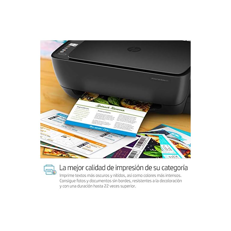 HP Smart Tank Wireless 455 All-in-One Printer, Up to 2 Years of Ink in the Box - Bry More School