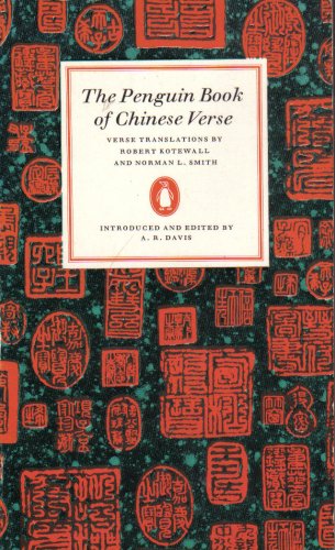The Penguin Book of Chinese Verse