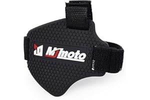 mjmoto Motorcycle Motorbike shift Pad, Shoe Boot Cover Protector, Useful Gear Shifter Gear Accessories