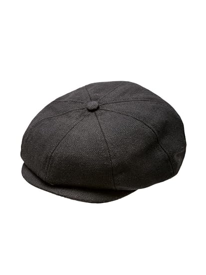 black baby newsboy hat