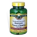 Spring Valley - Korean Panax Ginseng 100 mg, Standardized Extract, 150 Capsules