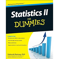 Statistics II for Dummies book cover Statistics II for Dummies book cover