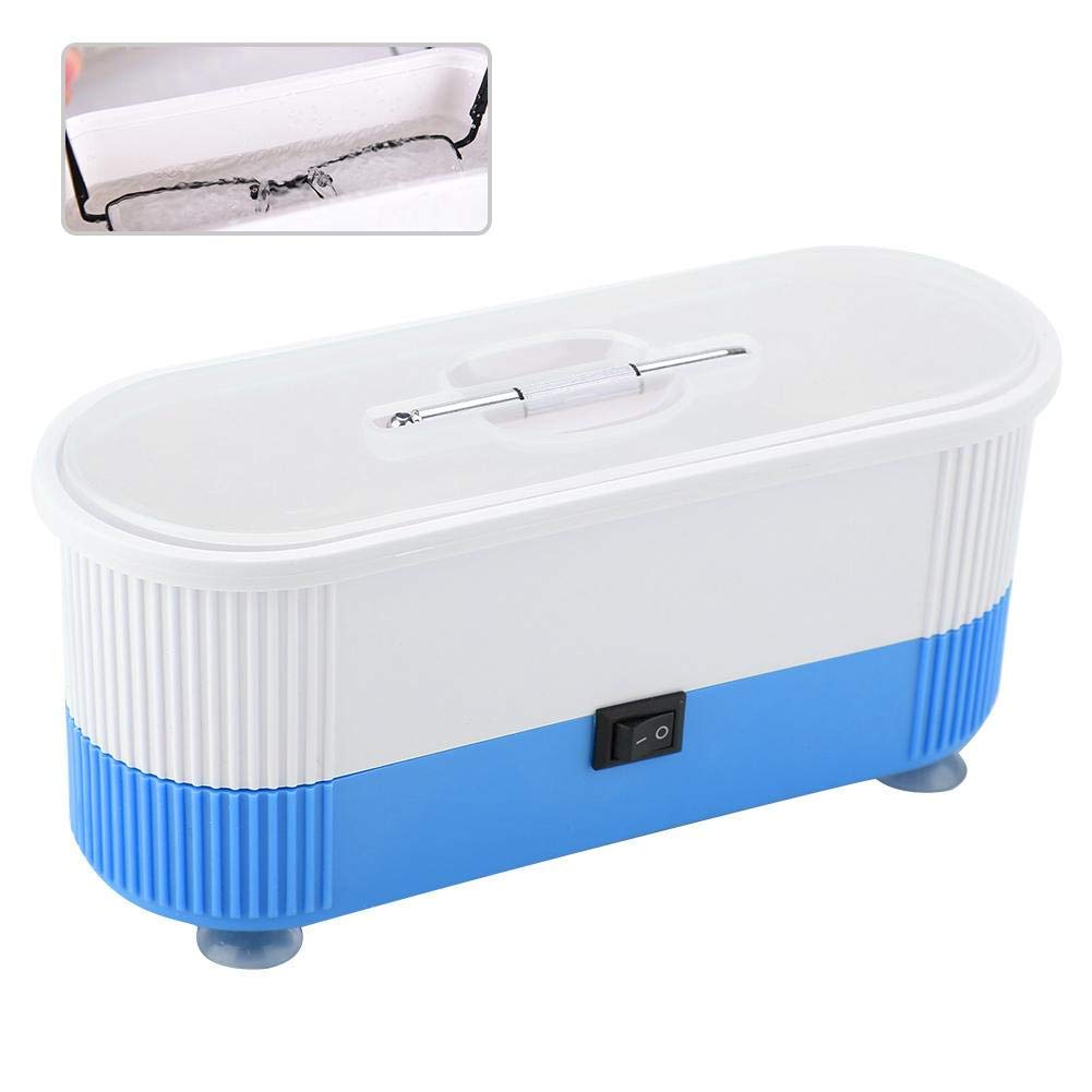 Eyeglass Cleaner, Portable Household Professional High-frequency Vibration Small Size Machine for Jewelry, Eyeglasses, Rings, Coins, Denture, Utensils, Chain: Beauty