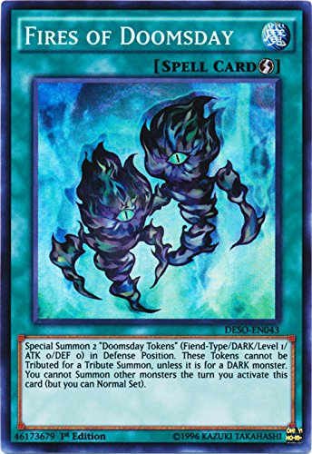 Yu-Gi-Oh! - Fires of Doomsday (DESO-EN043) - Destiny Soldiers - 1st Edition - Super Rare
