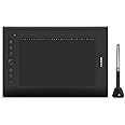 HUION H610 Pro V2 Graphic Drawing Tablet Android Supported Pen Tablet Tilt Function Battery-Free Stylus 8192 Pen Pressure wit