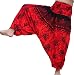 RaanPahMuang Rayon Smock Top Fabric Artwork Harem Hippie Jumpsuit Aladdin Pants