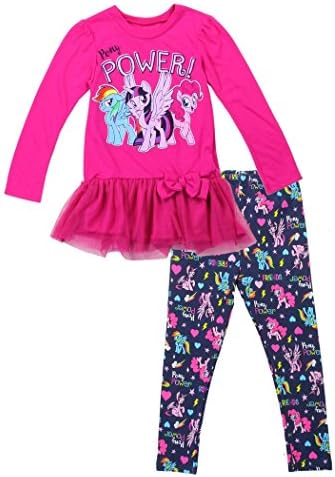2 Piece Legging Set With Long Sleeve Shirt (3 Toddler)