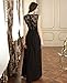 Miusol Women's Casual Deep- V Neck Sleeveless Vintage Wedding Maxi Dress