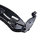 COCODE Violin Shoulder Rest for 4/4 3/4 Sizes - Collapsible,Adjustable Violin Shoulder Pad Fit for Beginners and Professionals with Free Violin Mute - Made of Aluminum Alloy and High-density Sponge