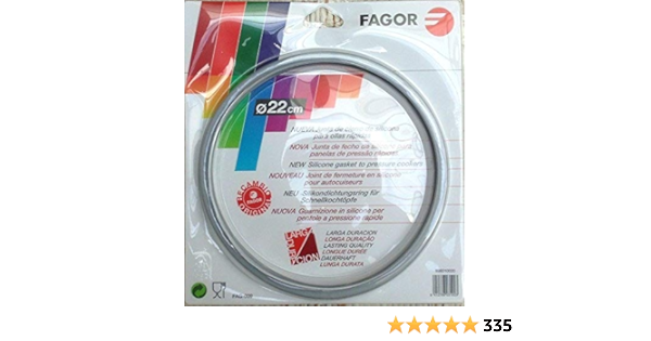 Fagor - Junta De Silicona 998010020, 22 Cm, para Ollas ...