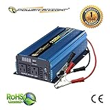Power Bright PW1100-12 Power Inverter 1100 Watt 12 Volt DC To 110 Volt AC