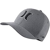 Hurley MHA0007200 Mens Dri-Fit Heather Fitted Hat, Cool Grey - S-M