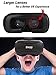 VR Headset Compatible with iPhone & Android - Limited Edition - Universal Virtual Reality Goggles for Kids & Adults - Your Best Mobile Games 360 Movies w/Soft & Comfortable New 3D VR Glasses…
